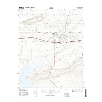 2016 Map of Sallisaw, 2016 Print