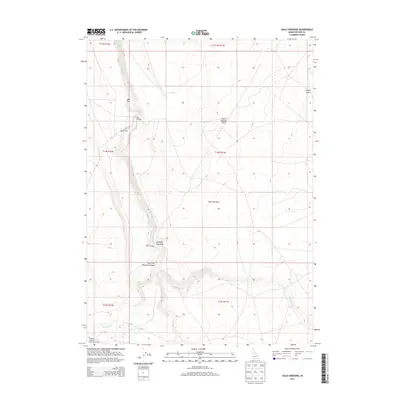 2013 Map of Salls Crossing, 2013 Print