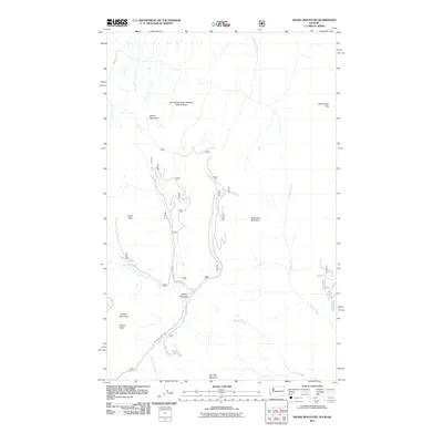2011 Map of Salmo Mountain, 2011 Print