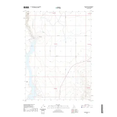 2020 Map of Salmon Butte, 2020 Print