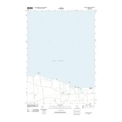 2010 Map of Salmon Creek, 2010 Print