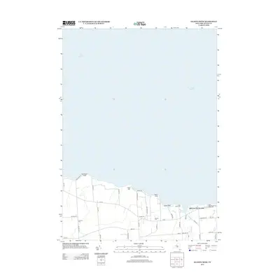 2013 Map of Salmon Creek, 2013 Print