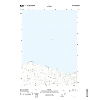 2019 Map of Salmon Creek, 2019 Print