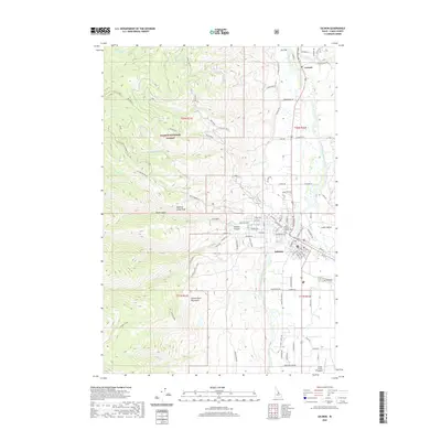 2020 Map of Salmon, 2020 Print