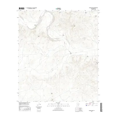 2016 Map of Salmon Peak, 2016 Print