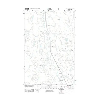 2011 Map of Salmon Prairie, 2011 Print