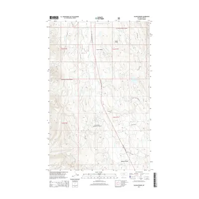 2014 Map of Salmon Prairie, 2014 Print