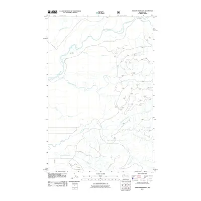 2011 Map of Salmon River East, 2011 Print