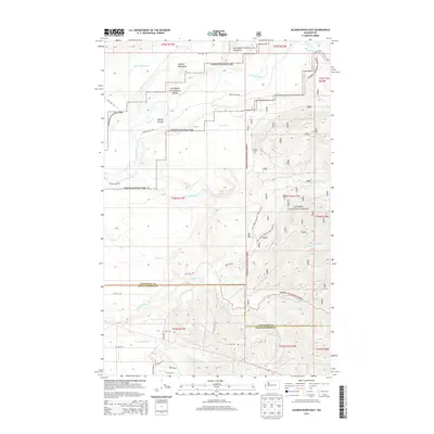 2014 Map of Salmon River East, 2014 Print