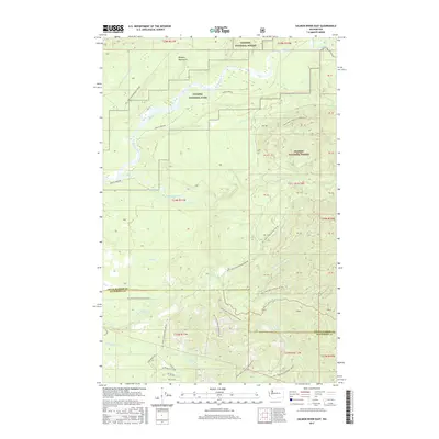 2017 Map of Salmon River East, 2017 Print