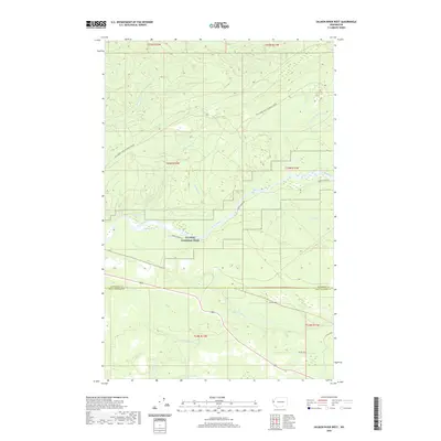 2020 Map of Salmon River West, 2020 Print