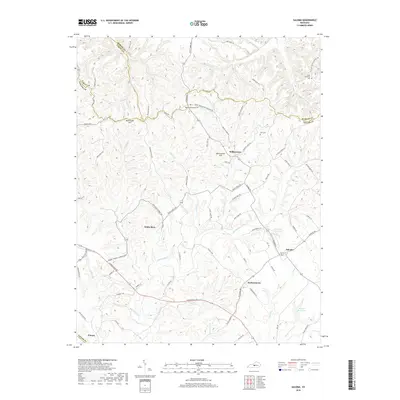 2019 Map of Saloma, 2019 Print