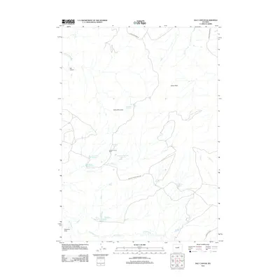 2012 Map of Salt Canyon, 2012 Print