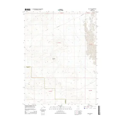 2014 Map of Salt Cave, 2014 Print