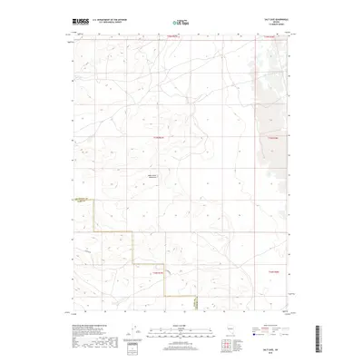 2018 Map of Salt Cave, 2018 Print