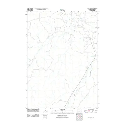 2012 Map of Salt Creek, 2012 Print