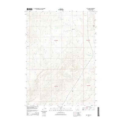 2015 Map of Salt Creek, 2015 Print