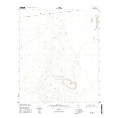 2016 Map of Salt Flat, 2016 Print