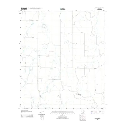 2013 Map of Salt Gap, 2013 Print