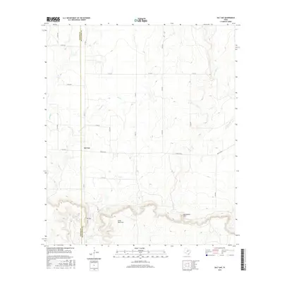 2016 Map of Salt Gap, 2016 Print