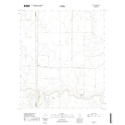 2019 Map of Salt Gap, 2019 Print