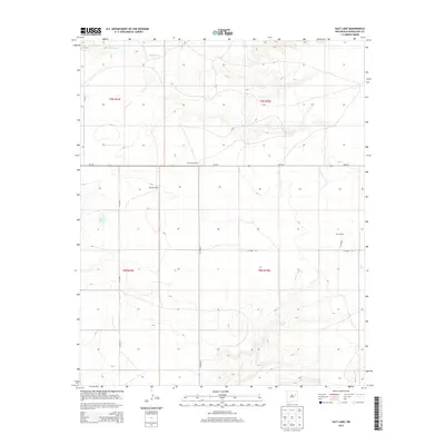 2013 Map of Salt Lake, 2013 Print