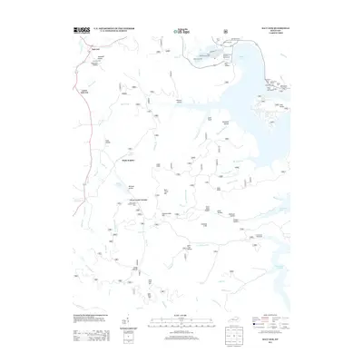2013 Map of Salt Lick, 2013 Print