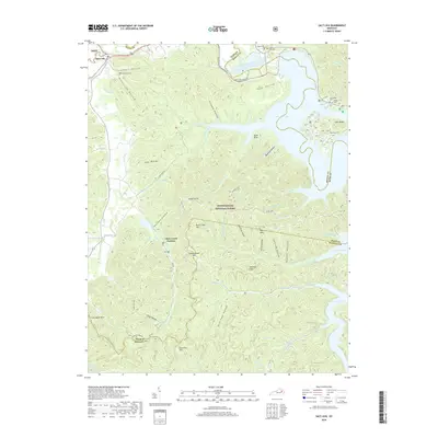 2019 Map of Salt Lick, 2019 Print