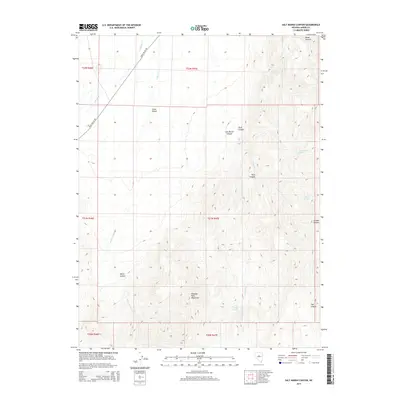 2015 Map of Salt Marsh Canyon, 2015 Print