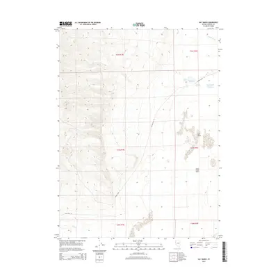 2014 Map of Salt Marsh, 2014 Print