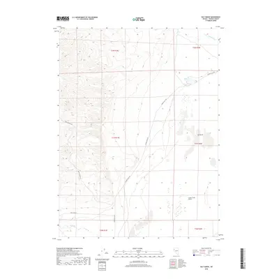 2018 Map of Salt Marsh, 2018 Print