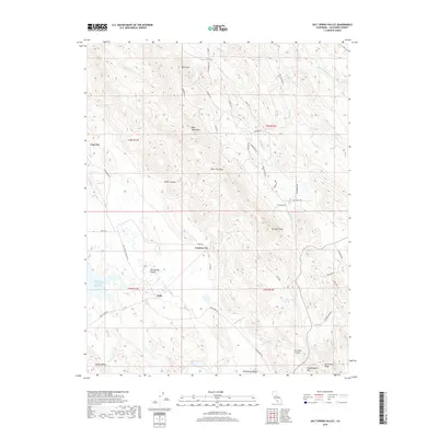 2018 Map of Salt Spring Valley, 2018 Print