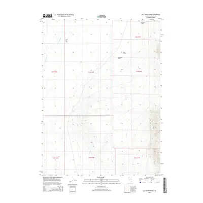 2015 Map of Salt Water Spring, 2015 Print