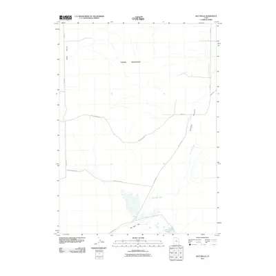 2011 Map of Salt Wells, 2011 Print