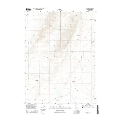2014 Map of Salt Wells, 2014 Print