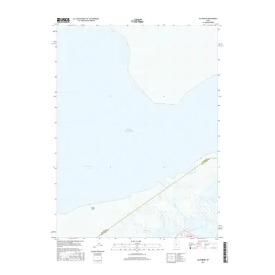 2017 Map of Saltair NE, 2017 Print