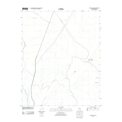 2012 Map of Saltdale NW, 2012 Print