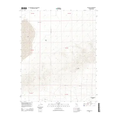 2015 Map of Saltdale SE, 2015 Print