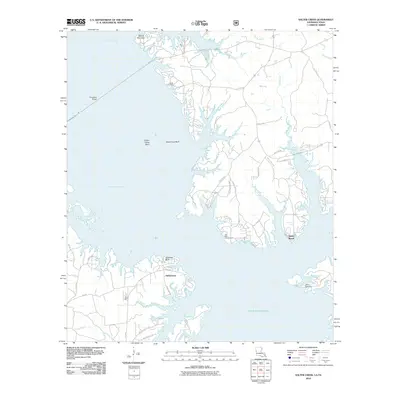 2010 Map of Salter Creek, 2010 Print