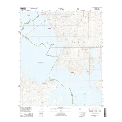 2015 Map of Salter Creek, 2015 Print