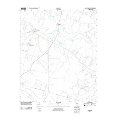 2011 Map of Salters, 2011 Print