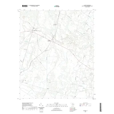 2020 Map of Salters, 2020 Print