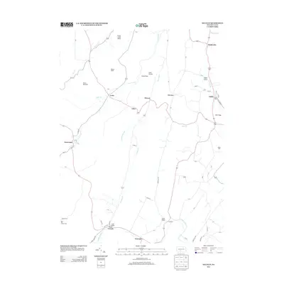 2013 Map of Saltillo, 2013 Print