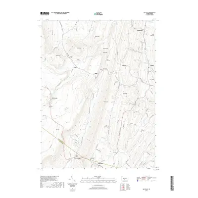 2019 Map of Saltillo, 2019 Print