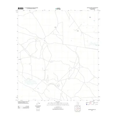 2013 Map of Saltillo Well, 2013 Print