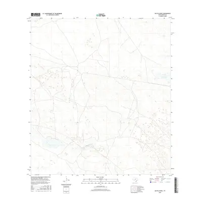 2016 Map of Saltillo Well, 2016 Print