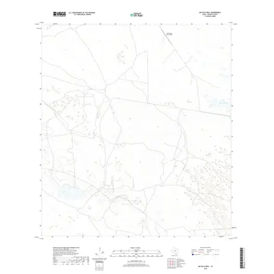 2019 Map of Saltillo Well, 2019 Print