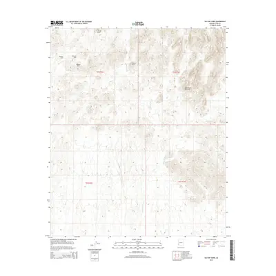 2014 Map of Salton Tanks, 2014 Print