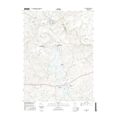 2016 Map of Saltsburg, 2016 Print