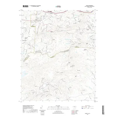 2019 Map of Saluda, 2019 Print
